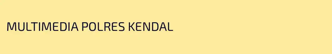 MULTIMEDIA POLRES KENDAL